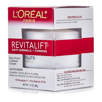 LOreal RevitaLift Crema Reafirmante Antiarrugas Rostro/Cuello