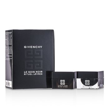 Le Soin Noir Rituel Levres: Exfoliador de Labios 10ml + Bálsamos de Labios 7ml
