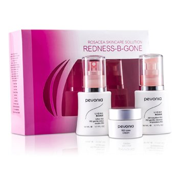 Rosacea Skincare Solution Redness-B-Gone: RS2 Limpiador 50ml/1.7oz + RS2 Loción 50ml/1.7oz + RS2 Crema 20ml/0.7oz