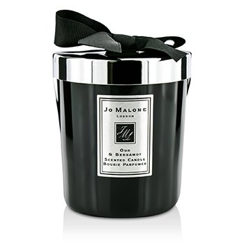 Oud & Bergamot Scented Candle