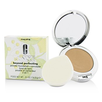 Clinique Beyond Perfecting Base en Polvo + Corrector - # 06 Ivory (VF-N)