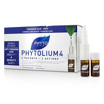 Phytolium 4 Concentrado Anti-Adelgazamiento Crónico y Severo (Para Pérdida de Densidad - Hombres)