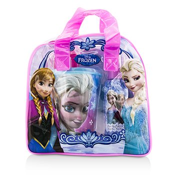 Disney Frozen Coffret: Eau De Toilette Spray 100ml/3.4oz + Vaso Plástico + Bolsa