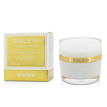 Sisleya L'Integral Anti-Age Crema de día y de noche - Extra Rica para pieles secas
