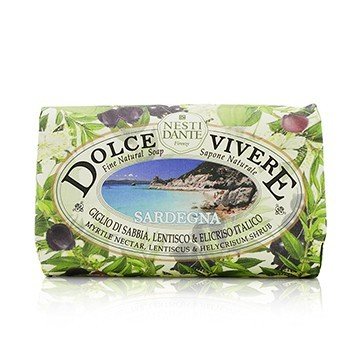 Jabón natural fino Dolce Vivere - Sardegna - Néctar de mirto, lentisco y arbusto Helycrisum