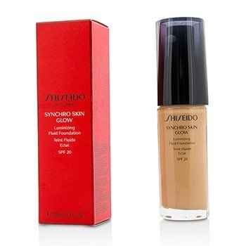 Shiseido Synchro Skin Glow Base Fluida Iluminante SPF 20 - # Rose 4