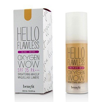 Hello Flawless Oxygen Wow Maquillaje Iluminador SPF 25 (Libre de Aceite) - # Cheers To Me (Champagne)