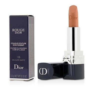 Rouge Dior Couture Pintalabios Mate Comodidad & Uso de Color - # 136 Delicate Matte