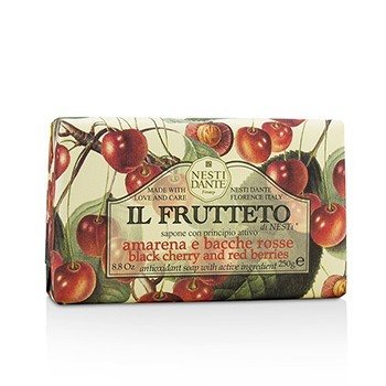 Il Frutteto Jabón Antioxidante - Cereza negra y frutos rojos