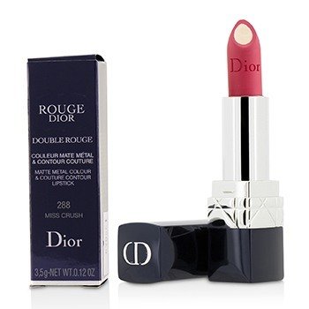 Rouge Dior Double Rouge Pintalabios Color Metal Mate & Contorno - # 288 Miss Crush