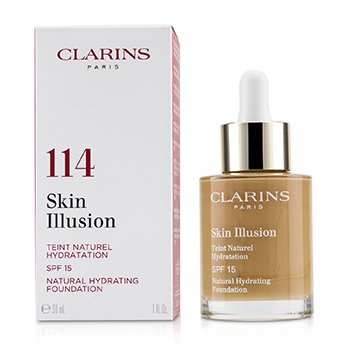 Clarins Skin Illusion Base Hidratante Natural SPF 15 # 114 Cappuccino