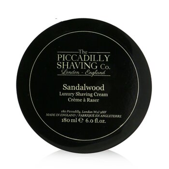 The Piccadilly Shaving Co. Sandalwood Crema de Afeitar Lujosa