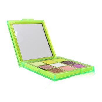 Huda Beauty Neon Obsessions Paleta de Sombra de Ojos de Pigmento Compactos (9x Sombras de Ojos) - # Neon Green