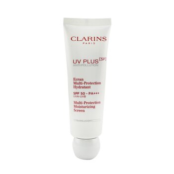 Clarins UV Plus [5P] Protector Solar Hidratante Multi-Protección Anti-Polución SPF 50 - Translucent