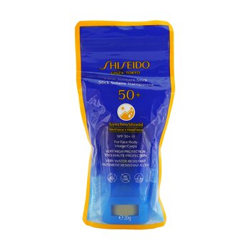 Shiseido Clear Barra de Cuidado Solar SPF 50+ UVA - Para Rostro/Cuerpo (Protección Muy Alta & Muy Resistente al Agua)