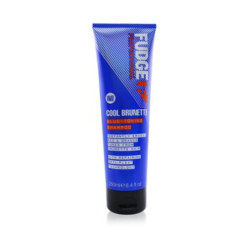 Cool Brunette Blue-Toning Shampoo (Elimina instantáneamente los tonos rojos y naranjas del cabello moreno)
