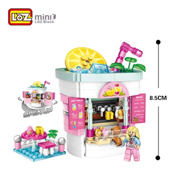 Loz LOZ Dream Amusement Park Series - Beverage Shop Building Bricks Set