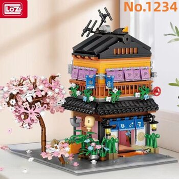 Loz LOZ Ideas Mini Block - Noodle House Building Bricks Set