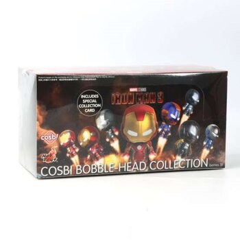 Iron Man 3 - Colección Iron Man Cosbi Bobble-Head (Serie 3) (Caja de 8 Cajas ciegas)