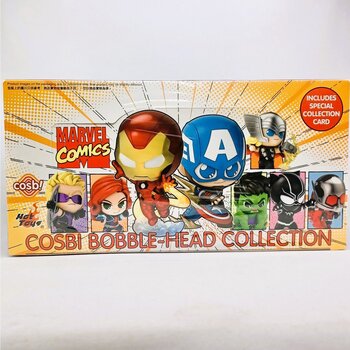 Colección Avengers Cosbi Bobble-Head (Caja de 8 Cajas Ciegas)