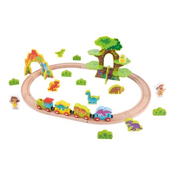 Tooky Toy Co Dinosaur Train Set-Medium