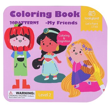 Libro para colorear - Mis amigos