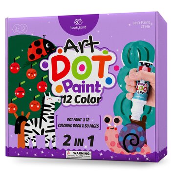 Pintura de puntos - 12 colores