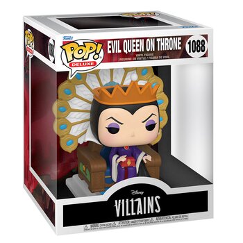 POP Deluxe: Villains- Evil Queen on Throne Figuras de juguete