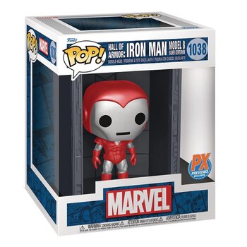 ¡ESTALLIDO! Deluxe: Figuras de juguete Marvel Ironman MK8 Silver Centurion
