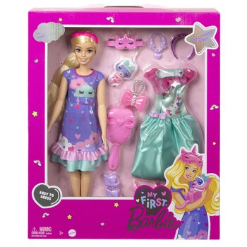 Mi primera muñeca Barbie™ Deluxe y accesorios