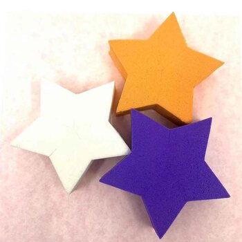 Juego especial LOUISA Powder Puff 3 piezas (Estrella) (Color aleatorio)