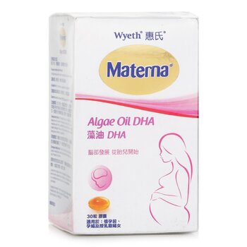 Aceite de Algas Materna DHA - 30 Cápsulas (apto para mujeres embarazadas)