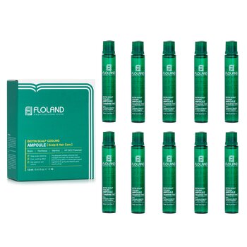 Biotin Scalp Cooling Ampoule (Para cuero cabelludo y cuidado del cabello)