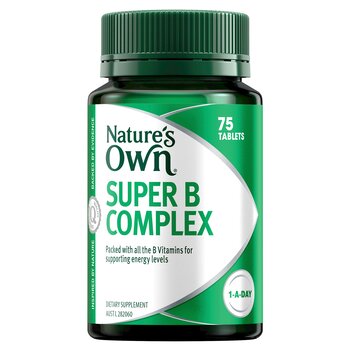 [Agente de ventas autorizado] Nature's Own Super B Complex - 75 cápsulas