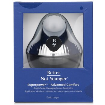 Better Not Younger Superpower+ Advanced Comfort Gentle Scalp Massaging Serum Applicator