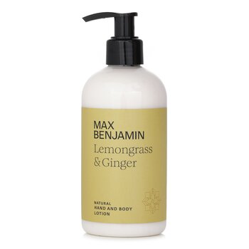 Max Benjamin Natural Hand & Body Lotion - Lemongrass And Ginger
