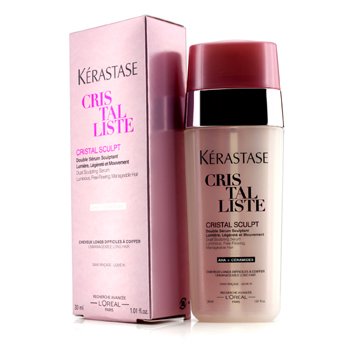 Cristalliste Cristal Sculpt Dual Suero Esculpidor - Sin Enjuague (Para Cabello Largo Inmanejable)