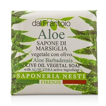 Jabón Vegetal de Aceite de Oliva Dal Frantoio - Aloe Vera