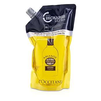 LOccitane Almond Aceite de Ducha Limpiadora & Suavizante (Eco-Repuesto)