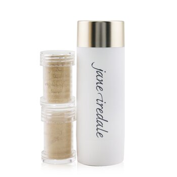 Jane Iredale Amazing Base Loose Mineral Powder SPF 20 Refillable Brush (1x Brush, 2x Refills) - Amber