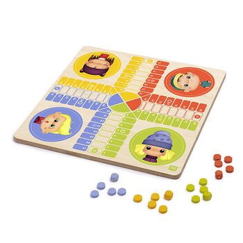 Juegos 2 en 1: Parchís y Oca