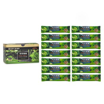 Jugo verde de vegetales silvestres de hoja perenne alto en fibra Plus+