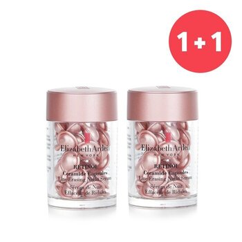 【1+1 Set】Ceramide Retinol Capsules - Line Erasing Night Serum