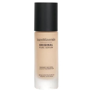 Bare Escentuals Original Pure Serum Radiant Natural Liquid Foundation Mineral SPF 20 - # Fair Warm 1