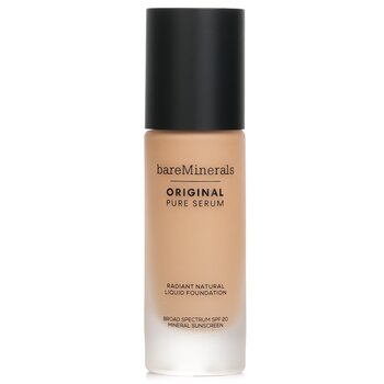 Bare Escentuals Original Pure Serum Radiant Natural Liquid Foundation Mineral SPF 20 - # Medium Neutral 3