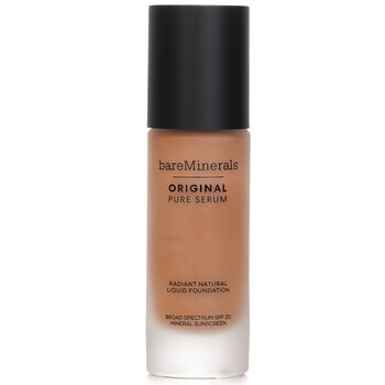 Bare Escentuals Original Pure Serum Radiant Natural Liquid Foundation Mineral SPF 20 - #Medium Deep Neutral 4.5