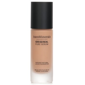 Bare Escentuals Original Pure Serum Radiant Natural Liquid Foundation Mineral SPF 20 - # Medium Neutral 3.5