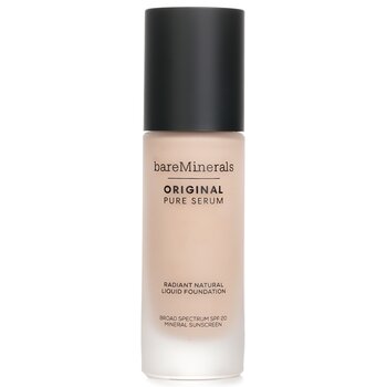 Bare Escentuals Original Pure Serum Radiant Natural Liquid Foundation Mineral SPF 20 - # Fair Cool 1.5