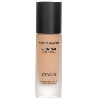 Bare Escentuals Original Pure Serum Radiant Natural Liquid Foundation Mineral SPF 20 - # Medium Warm 3