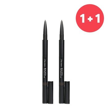 Shiseido 【1+1 Set】Brow InkTrio - # 04 Ebony